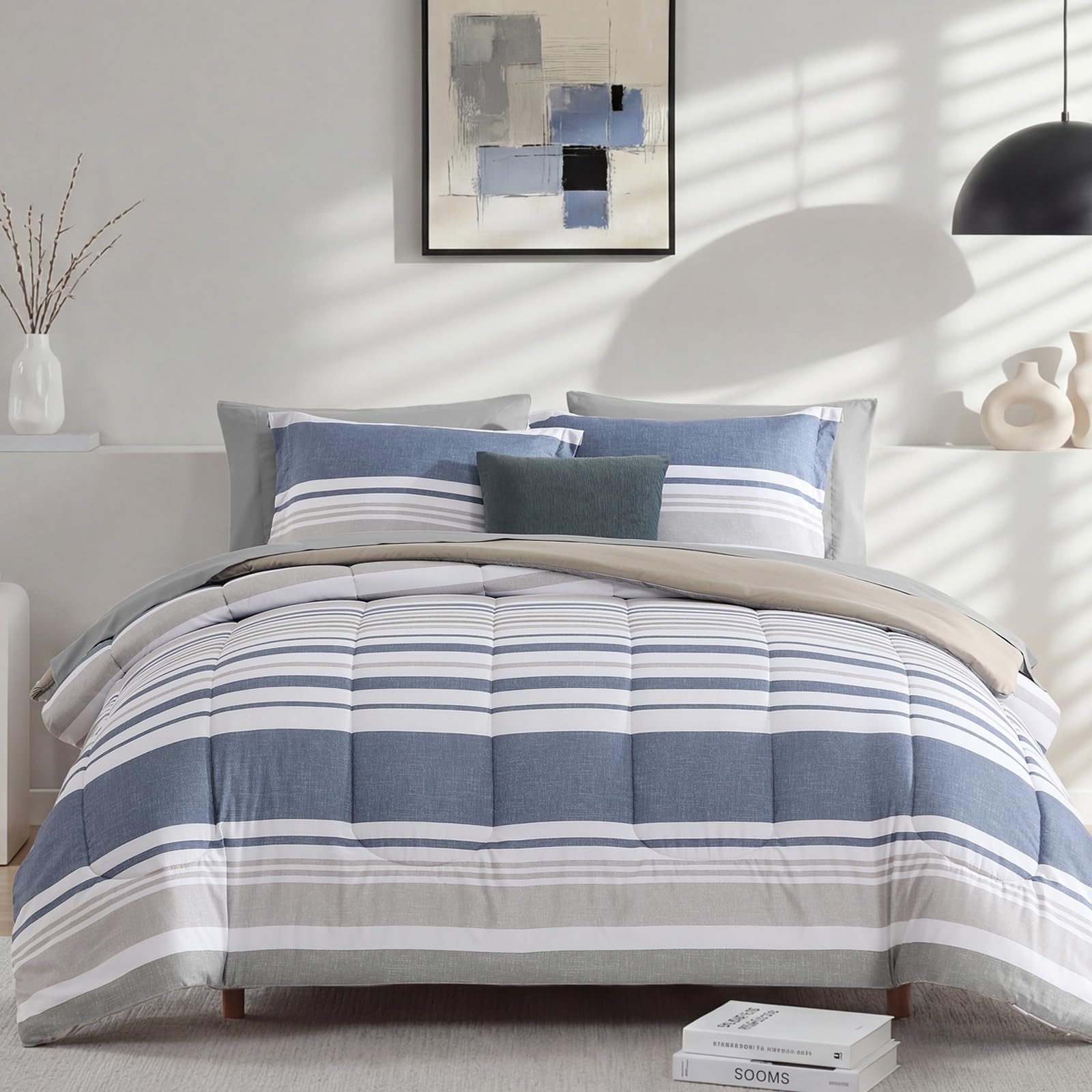 Monbix Full Size Comforter Set