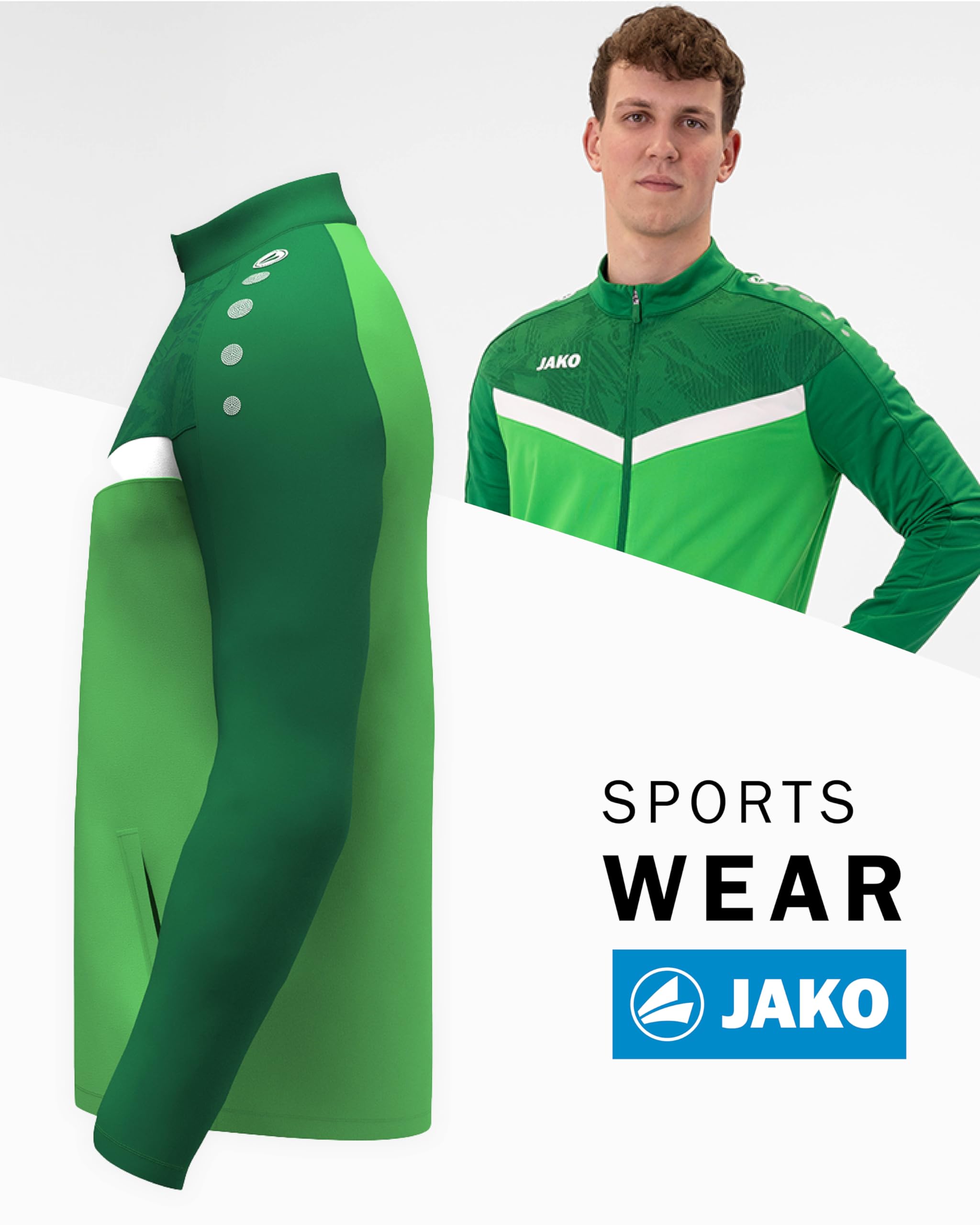 JAKO Unisex Kinder Jako Kinder Polyesteranzug Iconic Trainingsanzug