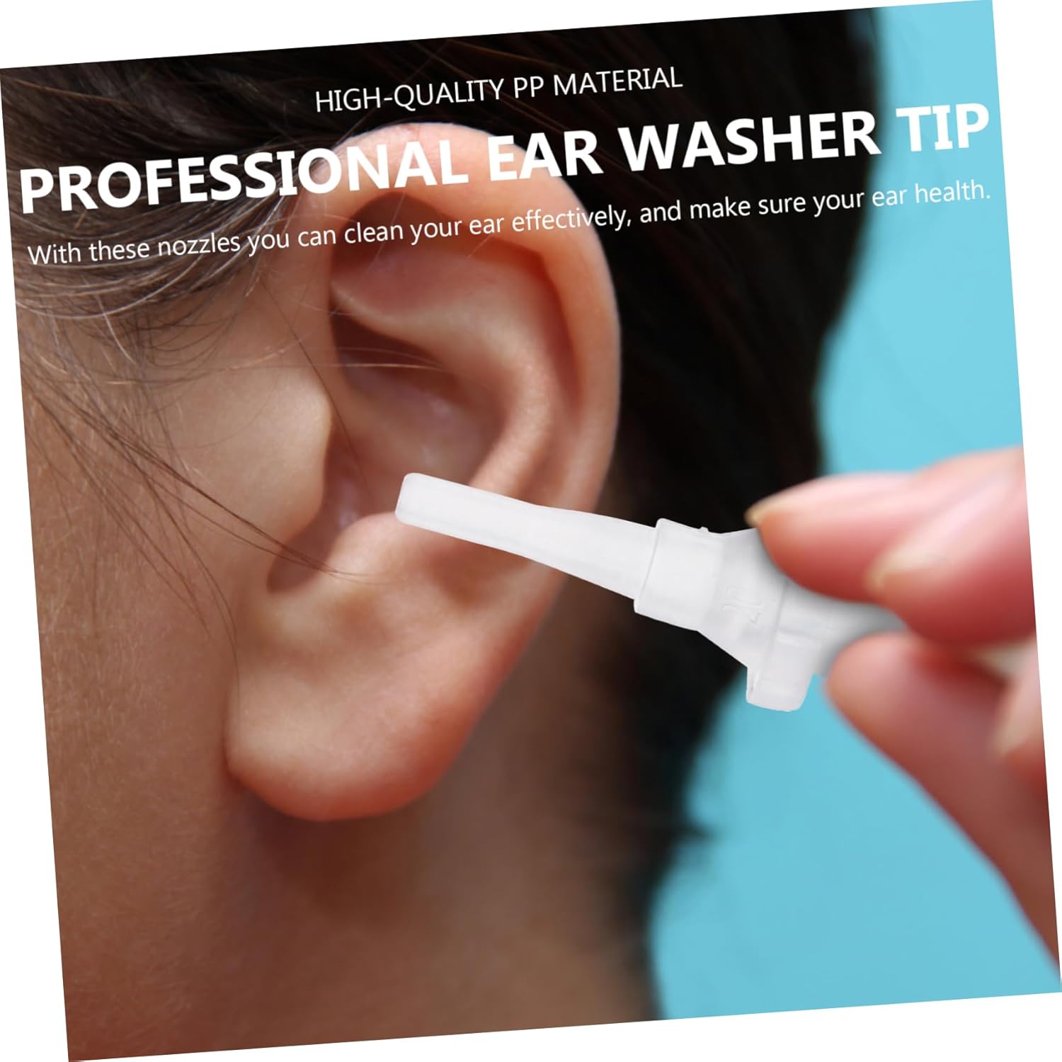90pcs Ear Cleaning Nozzles Tips for Safe Ear Wax Removal Flexible Design