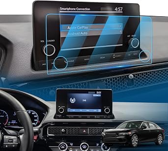 LFOTPP for 2022-2026 Honda Civic Screen Protector 7-Inch, EX / EX-L / Sport - Compatible with 2023-2025 HR-V, CR-V, Pilot, and 2023-2025 Integra [7-Inch Tempered Glass] Anti-Fingerprint, Scratch-Resistant