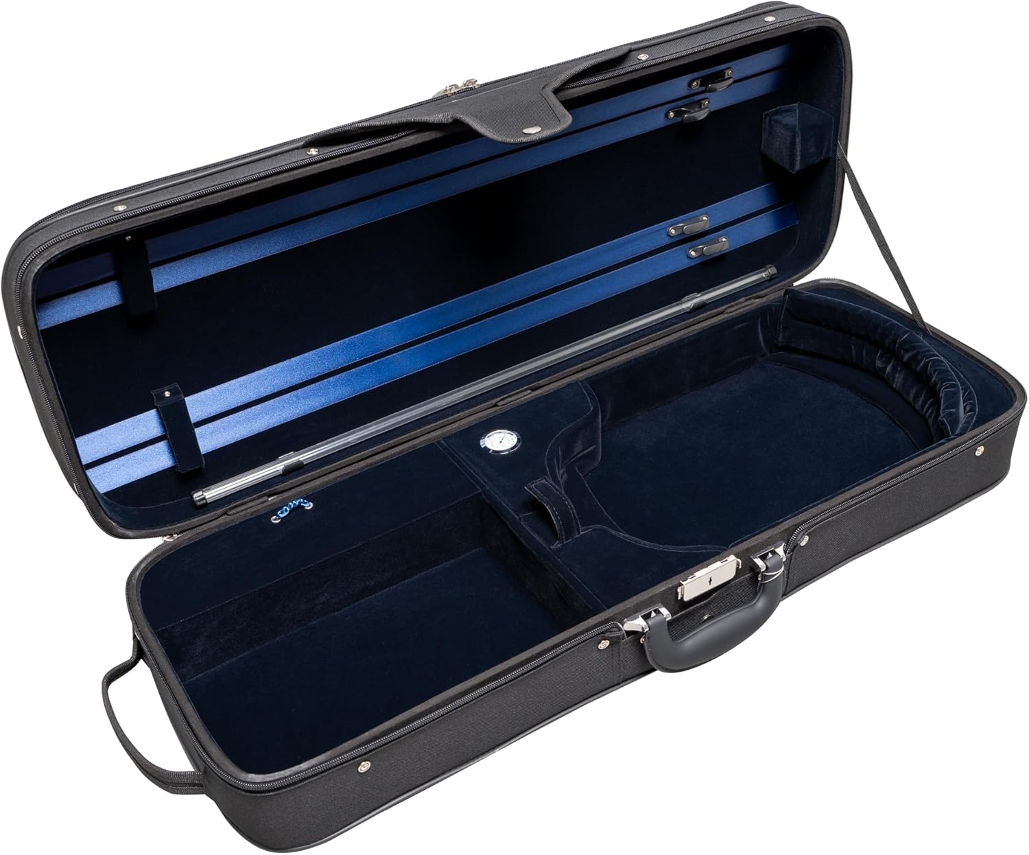 MI&VI Vivace Series Hard Wood Hybrid Viola Case — Light Oblong Case for Violas, AW-7015 (16" to 16.5" inch)