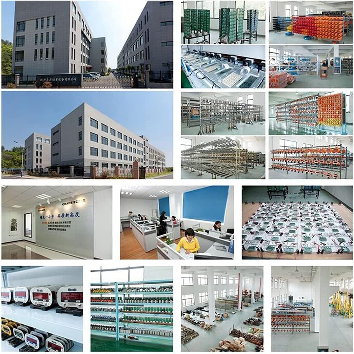 Mini Digital Crane Scale Stainless Steel Industrial Heavy Duty Hanging Scale LCD Display for Industrial Farm Hunting Postal (Silver 1000kg/0.5kg) (Silver 1000kg/0.5kg)