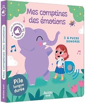 Gallimard Jeunesse Mes premiers sons et comptines des émotions