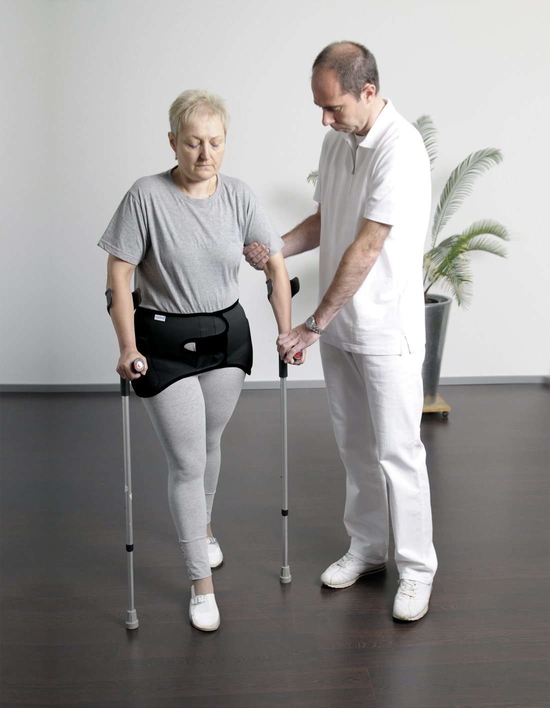 Suprima PHYSIOprotect Hüftschutzgürtel mit integrierten Protektoren M anthrazit
