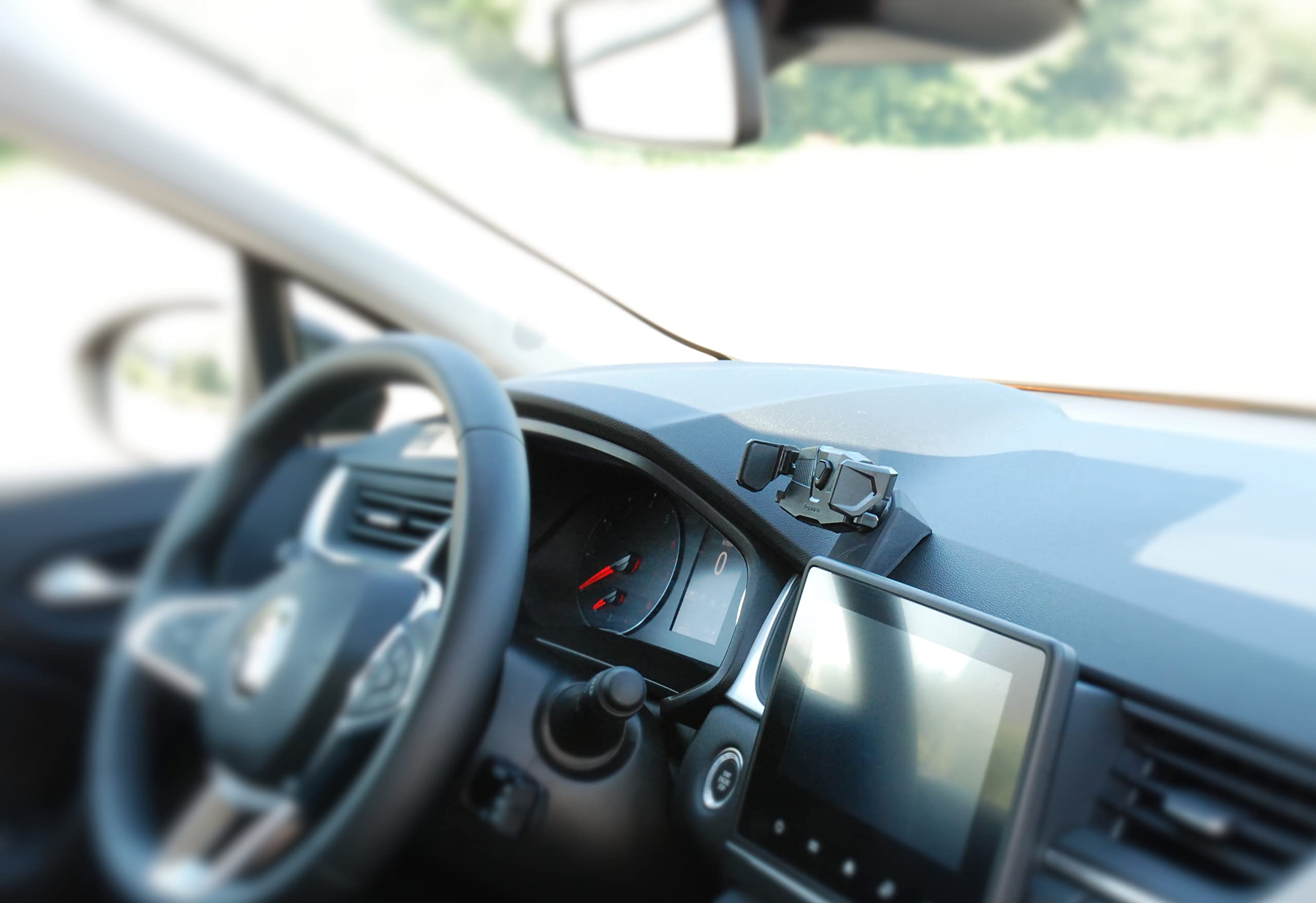 Supporto per cellulare auto per Renault Captur 2 I Supporto Auto Cellulare I Nero I Supporto per Telefono Auto I Supporto Cellulare per Auto