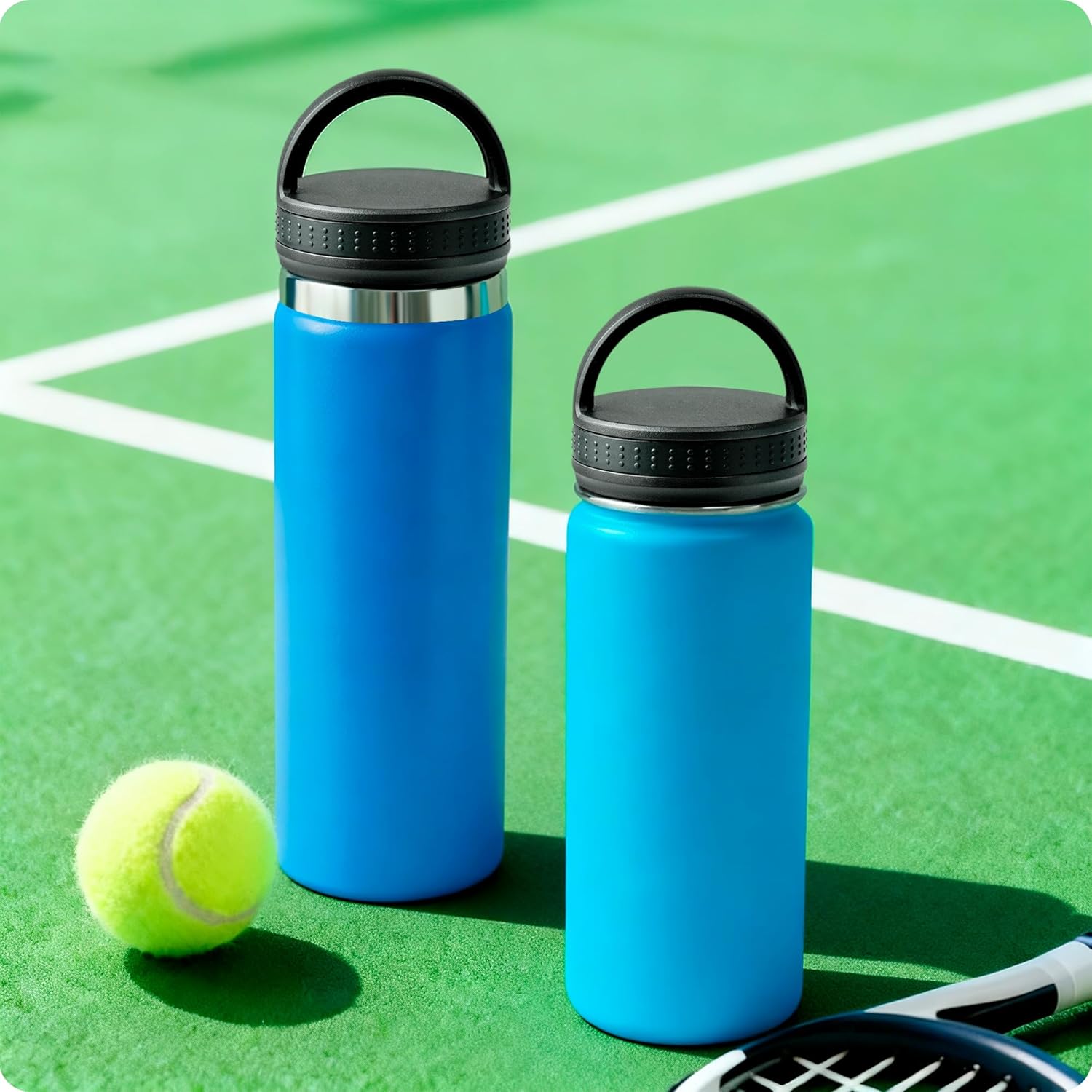 Lid for Hydro Flask12 16 18 20 32 40 64oz Wide Mouth Bottle, Replacement lid for Thermoflask,Iron Flask,Takeya and More 2.28" Wide Mouth Bottles