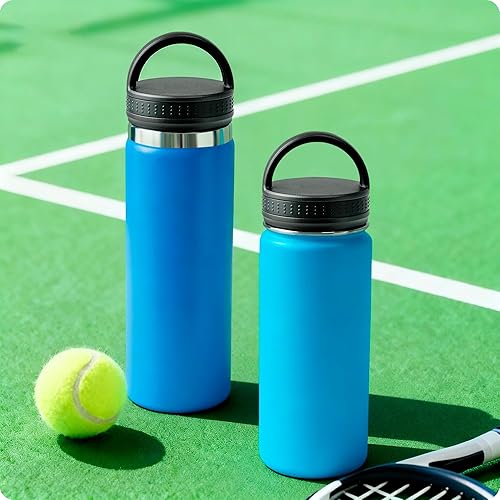 Miniatura 7 de Tapa para botella Hydro Flask de boca ancha de 12, 16, 18, 20, 32, 40, 64 onzas, tapa de repuesto para termo láser, frasco de hierro, Takeya y más