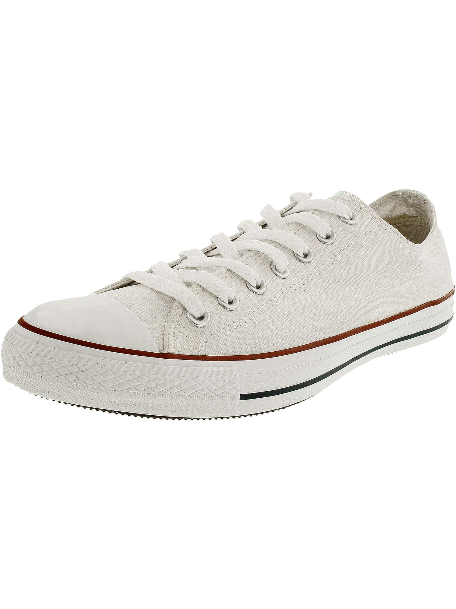 Converse Unisex Chuck Taylor All Star Low Top White Sneakers - 7.5 D(M) US