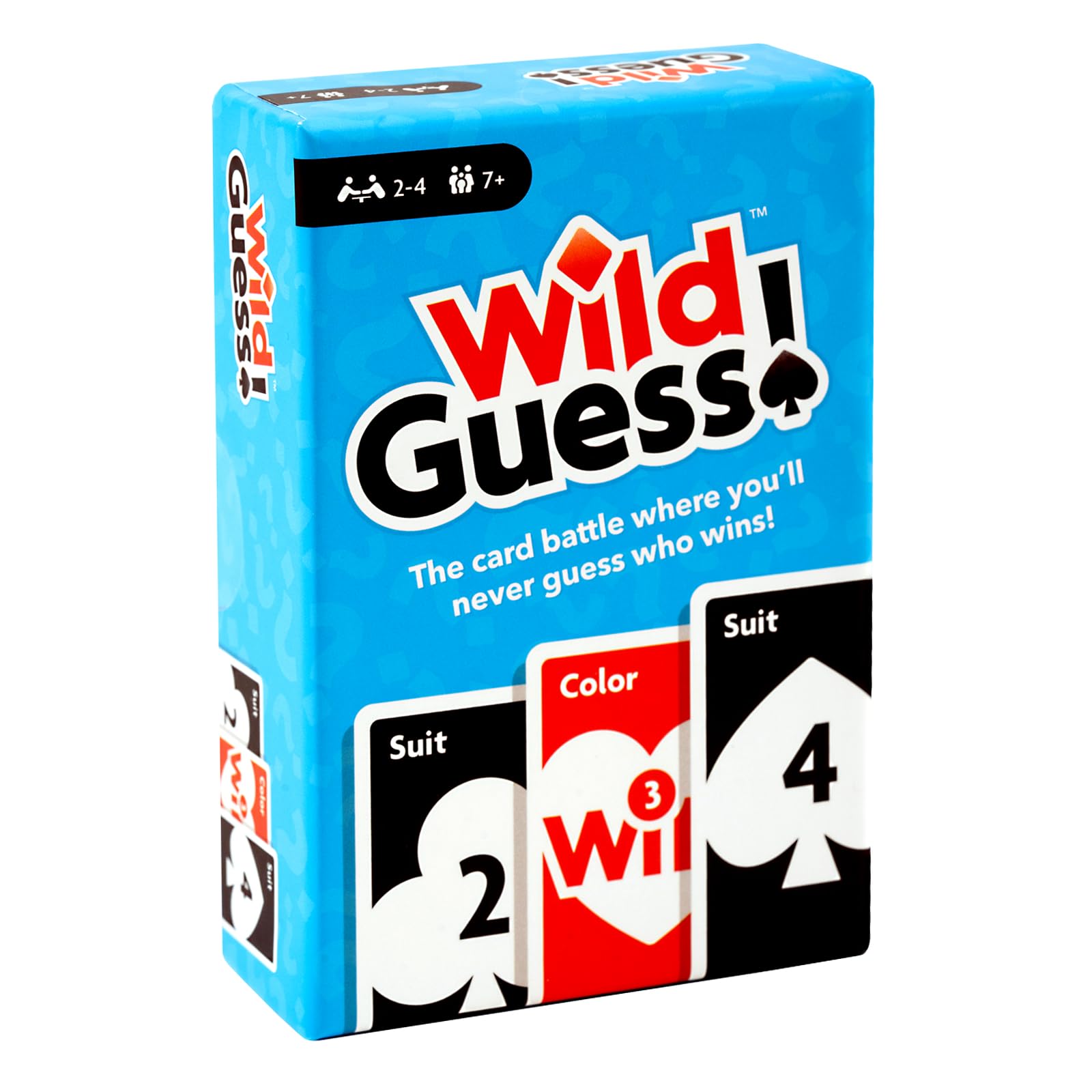 Wild Guess! – The Fast-Paced, Unpredictable, Insanely Competitive Card Game for 2 to 4 Players – Great Travel Game for Friends and Family
