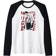 Marvel Daredevil Born Again Muse Masterpiece Bloody Logo Raglan Baseball Tee