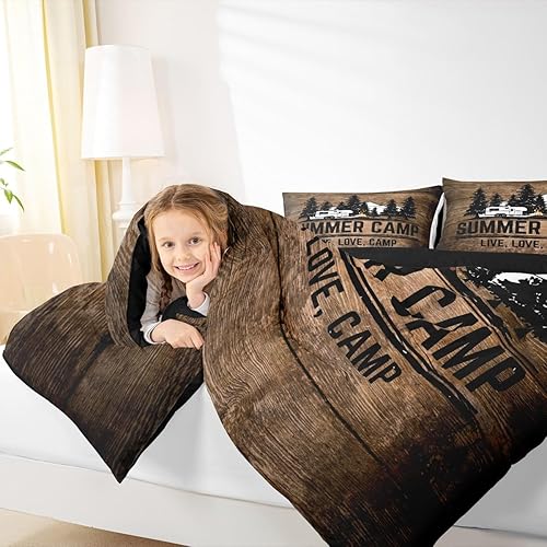 Miniatura 222 de Castle Fairy Juego de edredón de Halloween tamaño individual, juego de ropa de cama con estampado de animales de murciélagos negros para niños