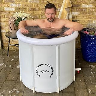Cold Code Recovery Ice Bath Tub with lid Cold Water Therapy Tub for Recovery and Cold Plunge Portable Ice Bath Plunge Pool Pod Ice Bath Outdoor UK Brand
