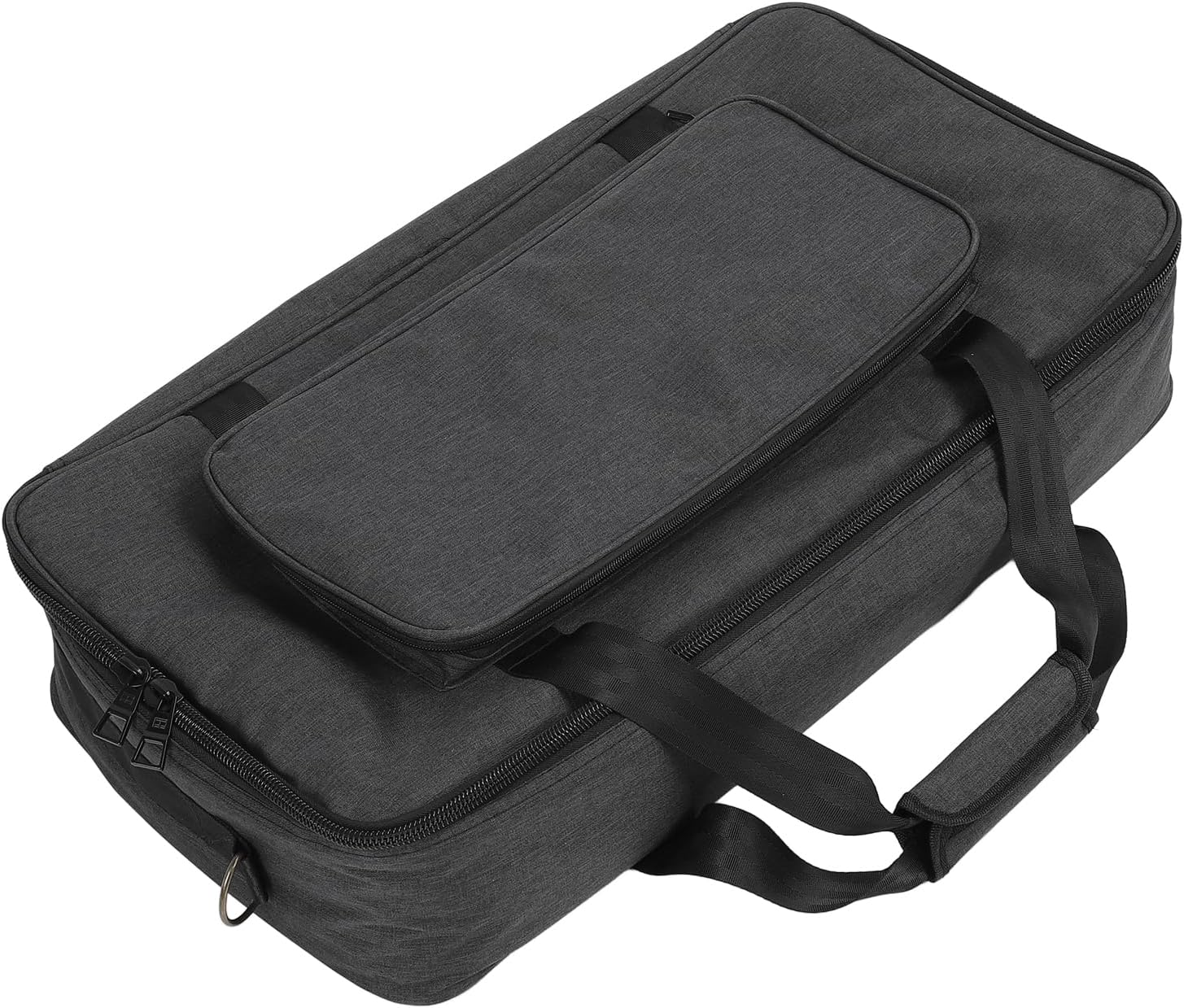 Bewinner Durable Portable Pedalboard Carrying Bag with Guitar Zipper