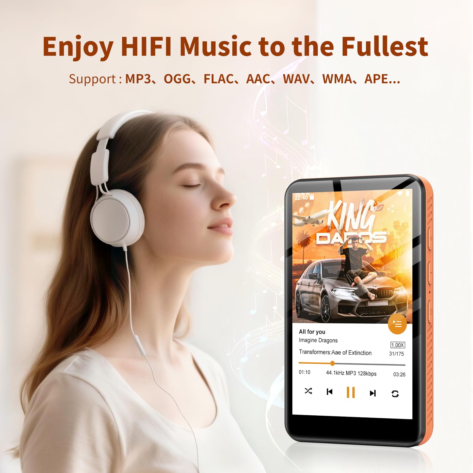 Amazon.com: Fanvace 160GB MP3 Player with Bluetooth WiFi, Android
