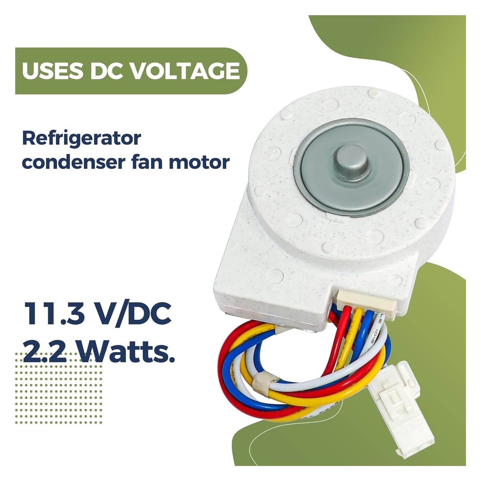 Motor De Ventilador De Refrigerador WR60X10209, Compatible Con GE, Reemplaza Al Condensador WR60X10155 WR60X10042