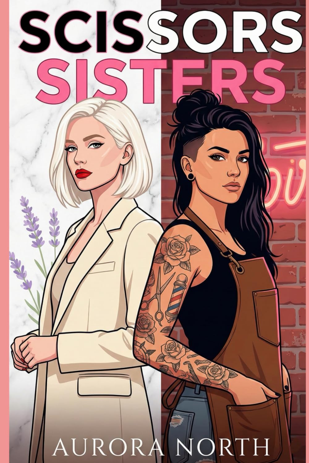 Scissors Sisters: A Steamy Small Town Sapphic Romance