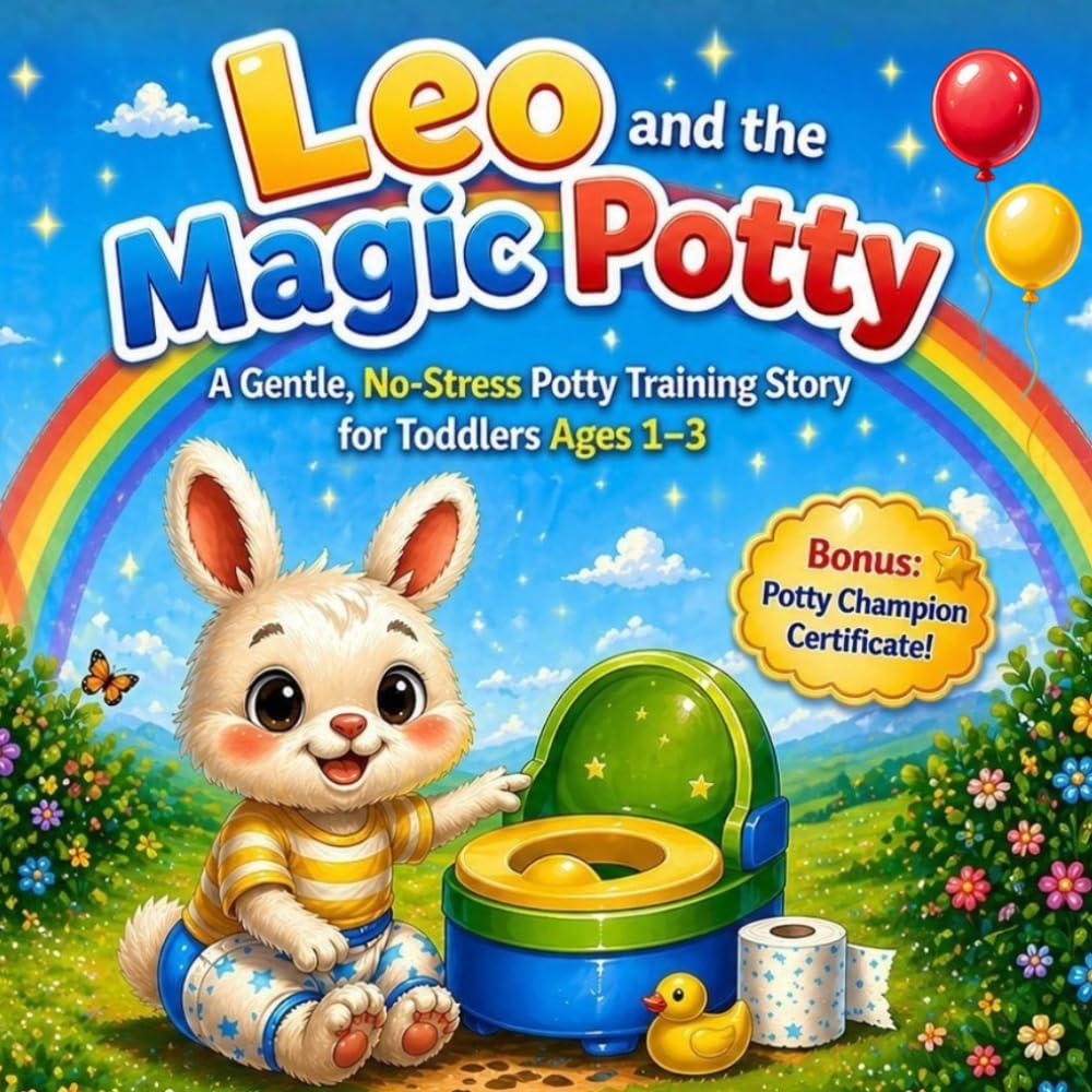 Leo and the Magic Potty: Potty Training Book for Toddlers Ages 1–3 – A Gentle, No-Stress Way to Say Goodbye to Diapers