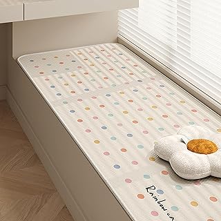 GNYVZXPLQ Bay Window Floor Mat Runner Rug, Cojín for Ventana salediza de Interior, Antideslizante, poliéster, Multicolor, 23,7-31,5 x 47,3-78,8 Pulgadas(C,31.5" x 63")