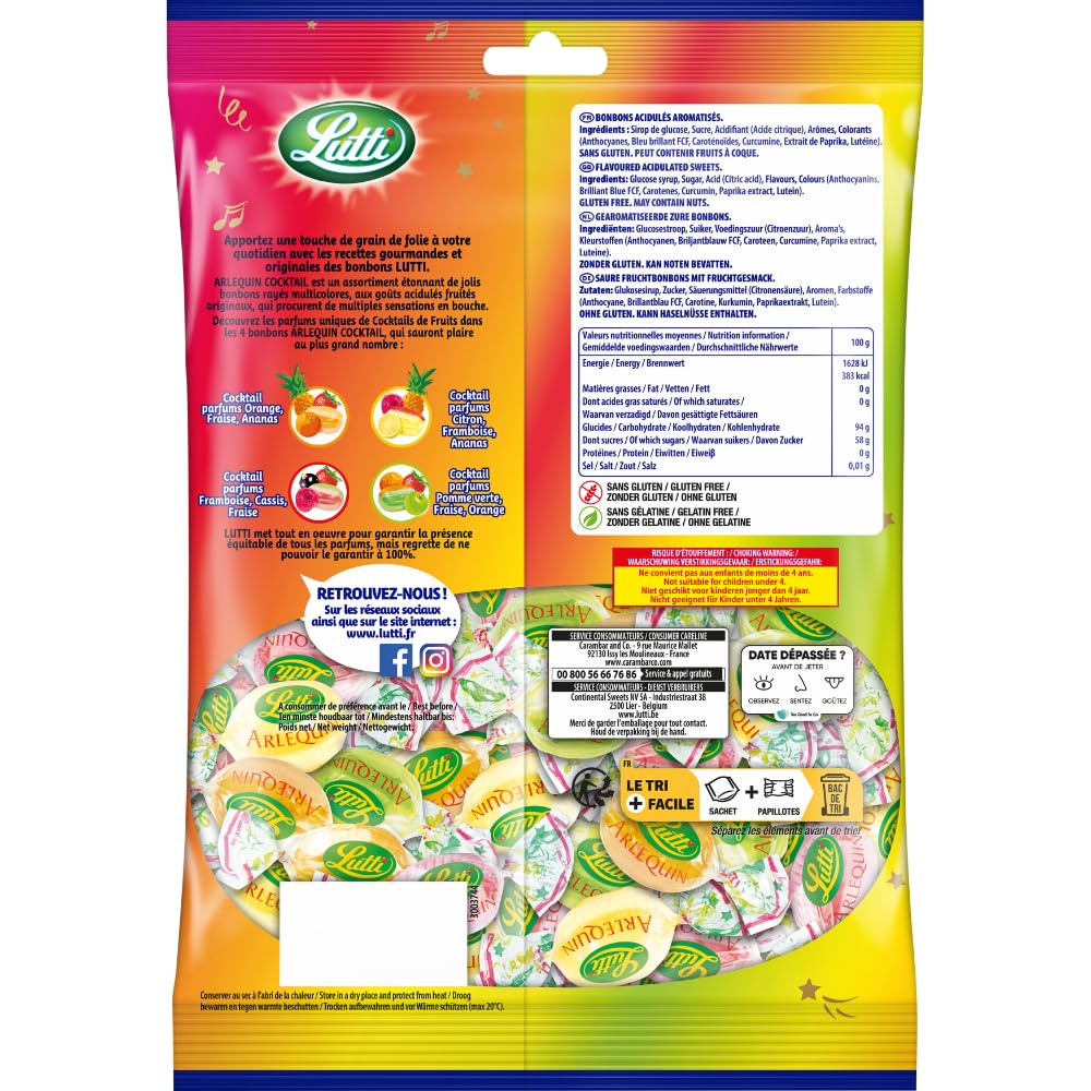 Arlequín Cóctel 320 g