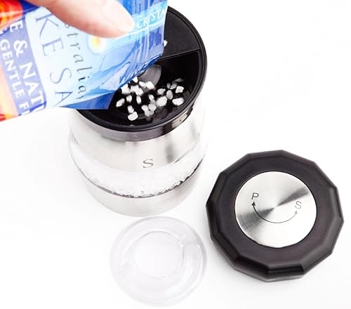 Miniatura 5 de Ozeri Duo Ultra - Molinillo de sal y pimienta, acero inoxidable