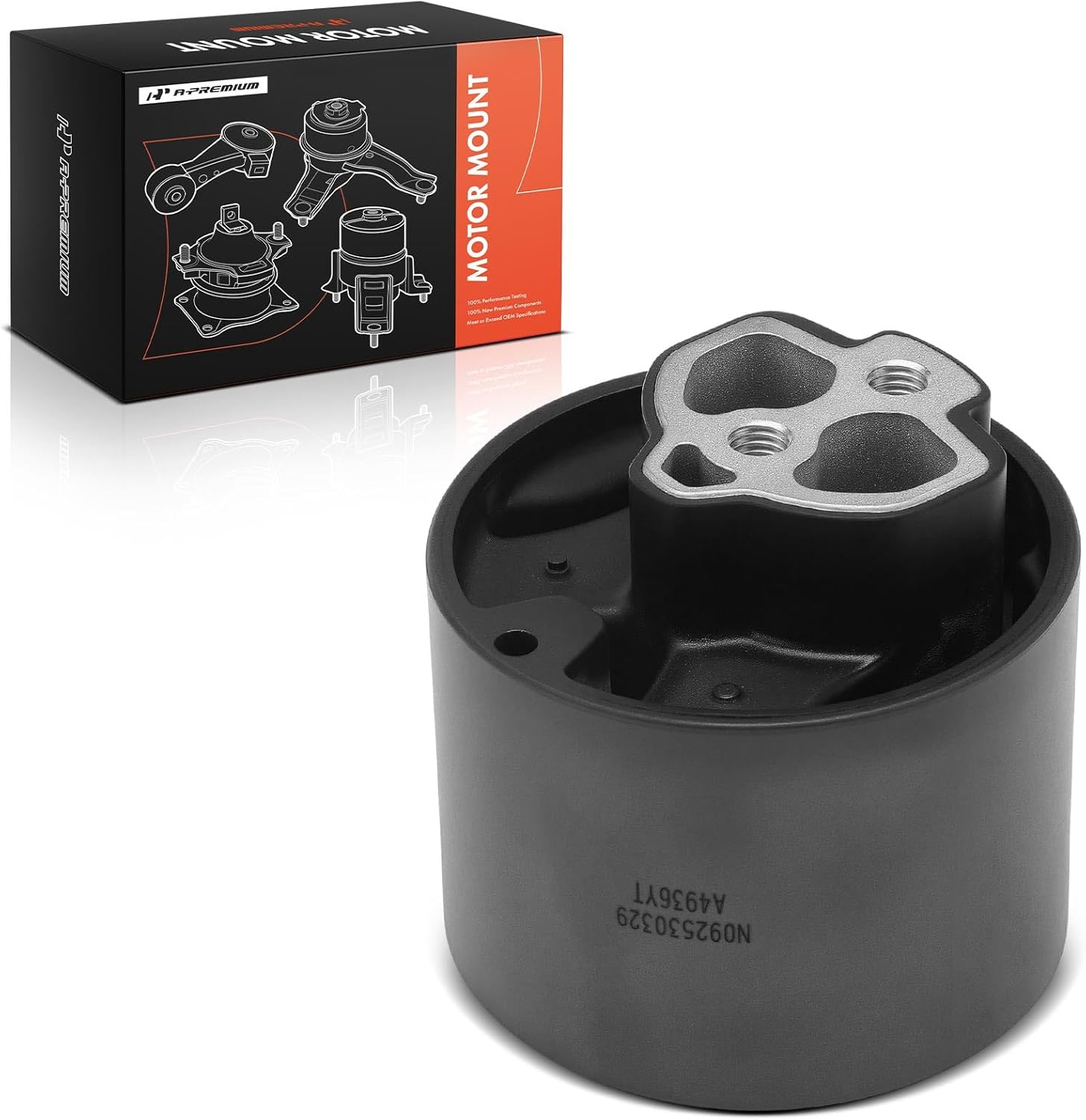 A-Premium Transmission Mount Bushing Compatible with Audi Q7 2007-2015 & Porsche Cayenne 2008-2012 3.6L, Cayenne 2013-2014 3.0L 3.6L & Volkswagen Touareg 2004-2017, Automatic Transmission