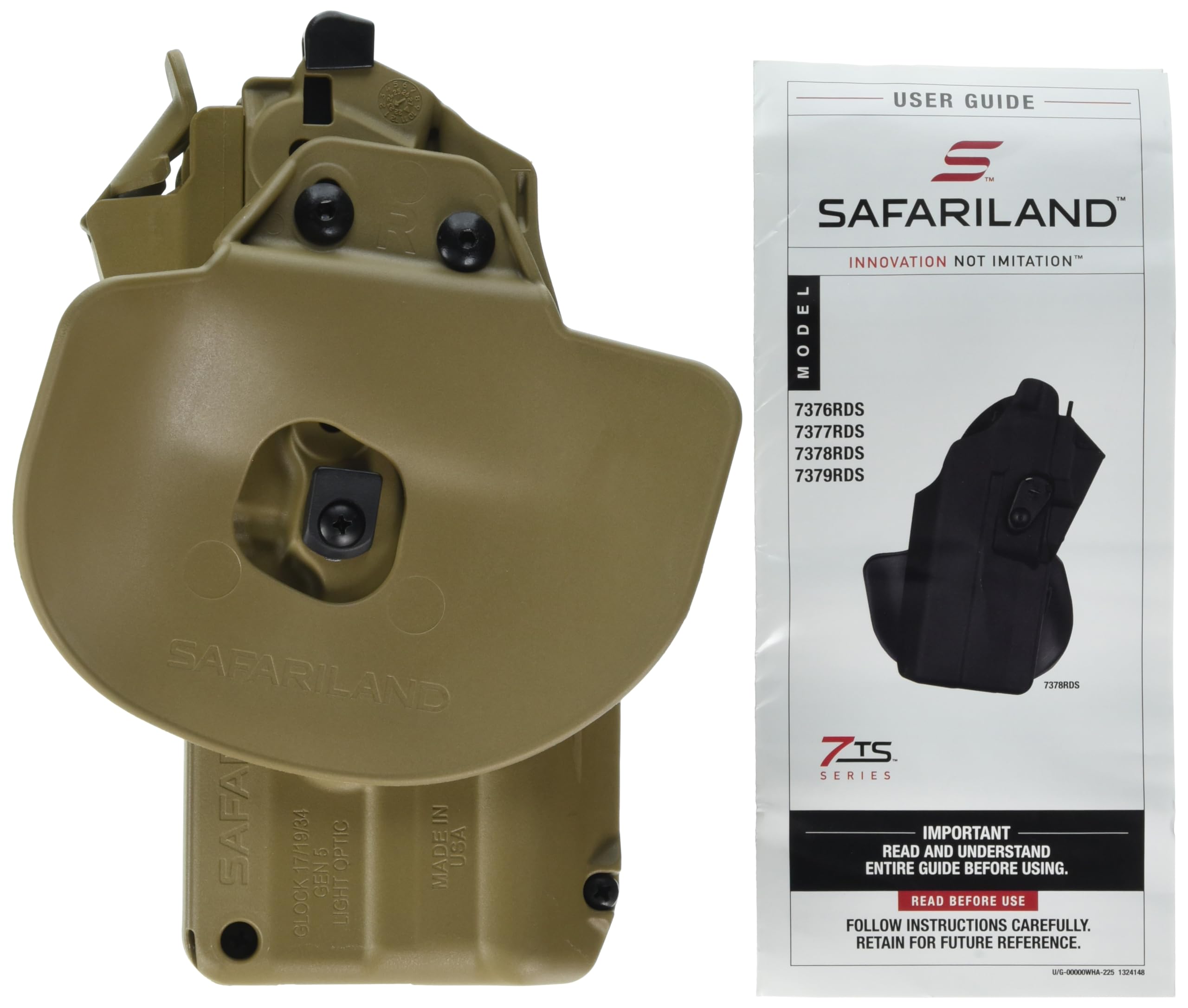 Amazon.com : Safariland 7378RDS ALS (Automatic Locking System