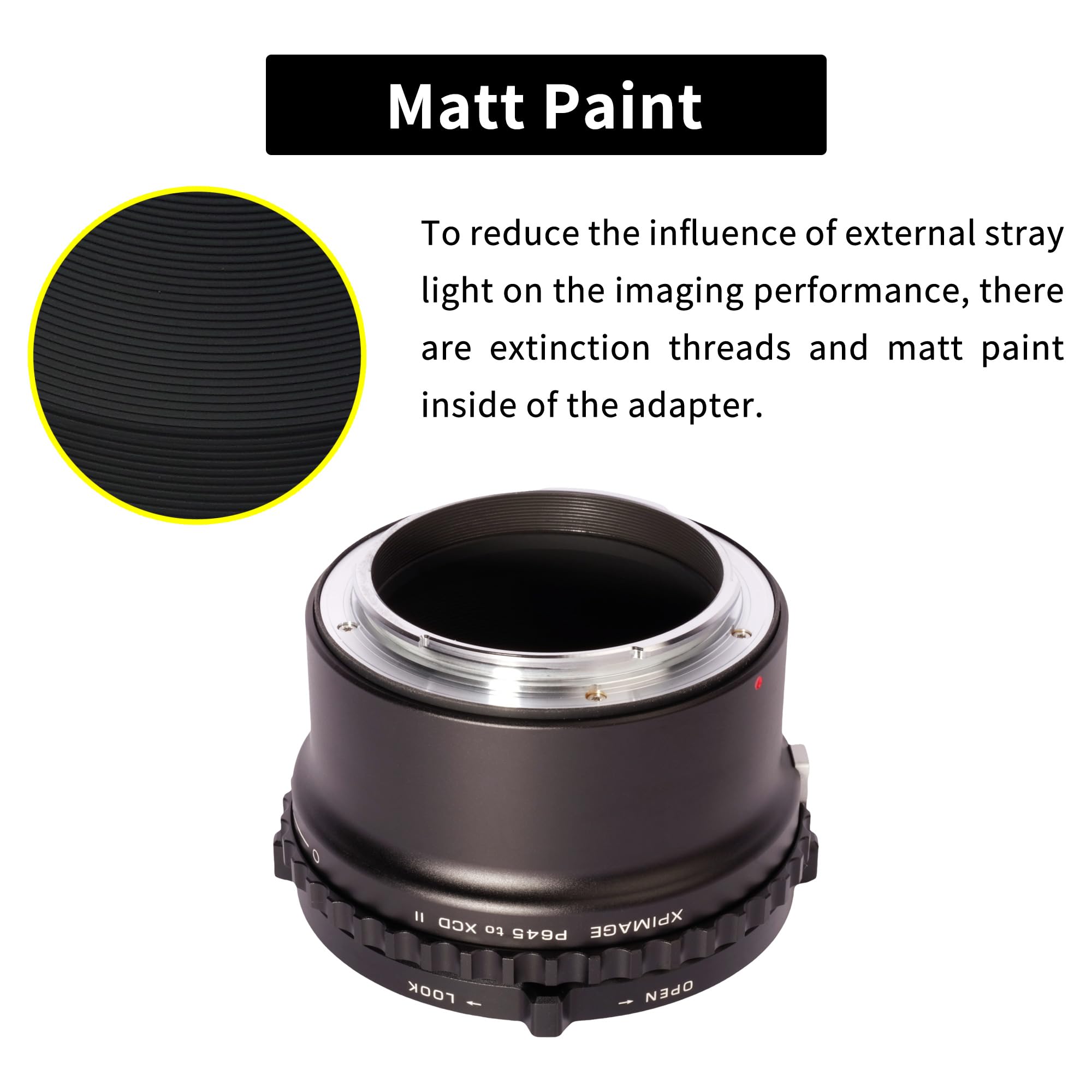 Bague d'adaptation Macro Reverse Ring Lens Objectif compatible avec Pentax K 52 mm 52 mm Bague d'adaptation Macro Reverse Ring Lens Objectif compatible avec Pentax K 52 mm 52 mm