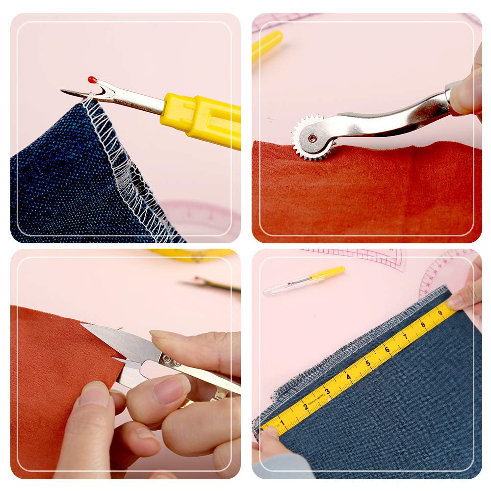 Snapklik.com : Sewing Ruler 4 Style Clothing Patterning Ruler Sew ...