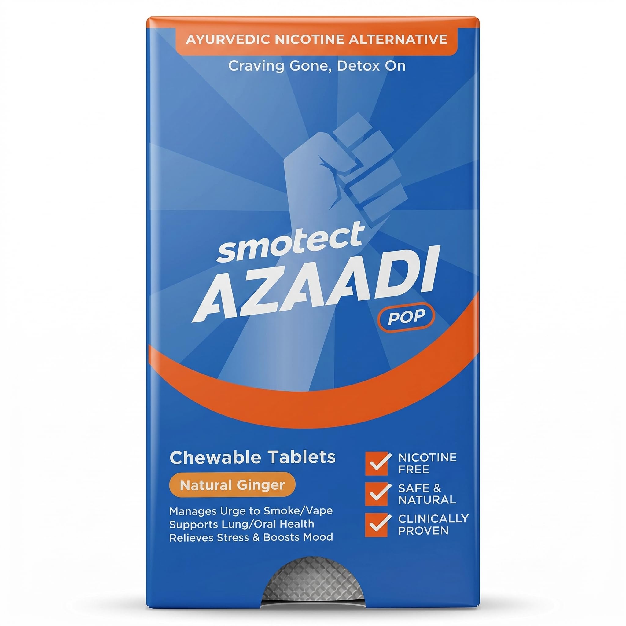 Buy POP | 4 Hour Craving Relief & Lung Detox | Nicotine-Free | Clinically  Proven | FDA Approved | Helps Quit Smoking/Vaping | 100000+ success stories  | Natural Ginger Flavour Online at Low Prices in India - Amazon.in