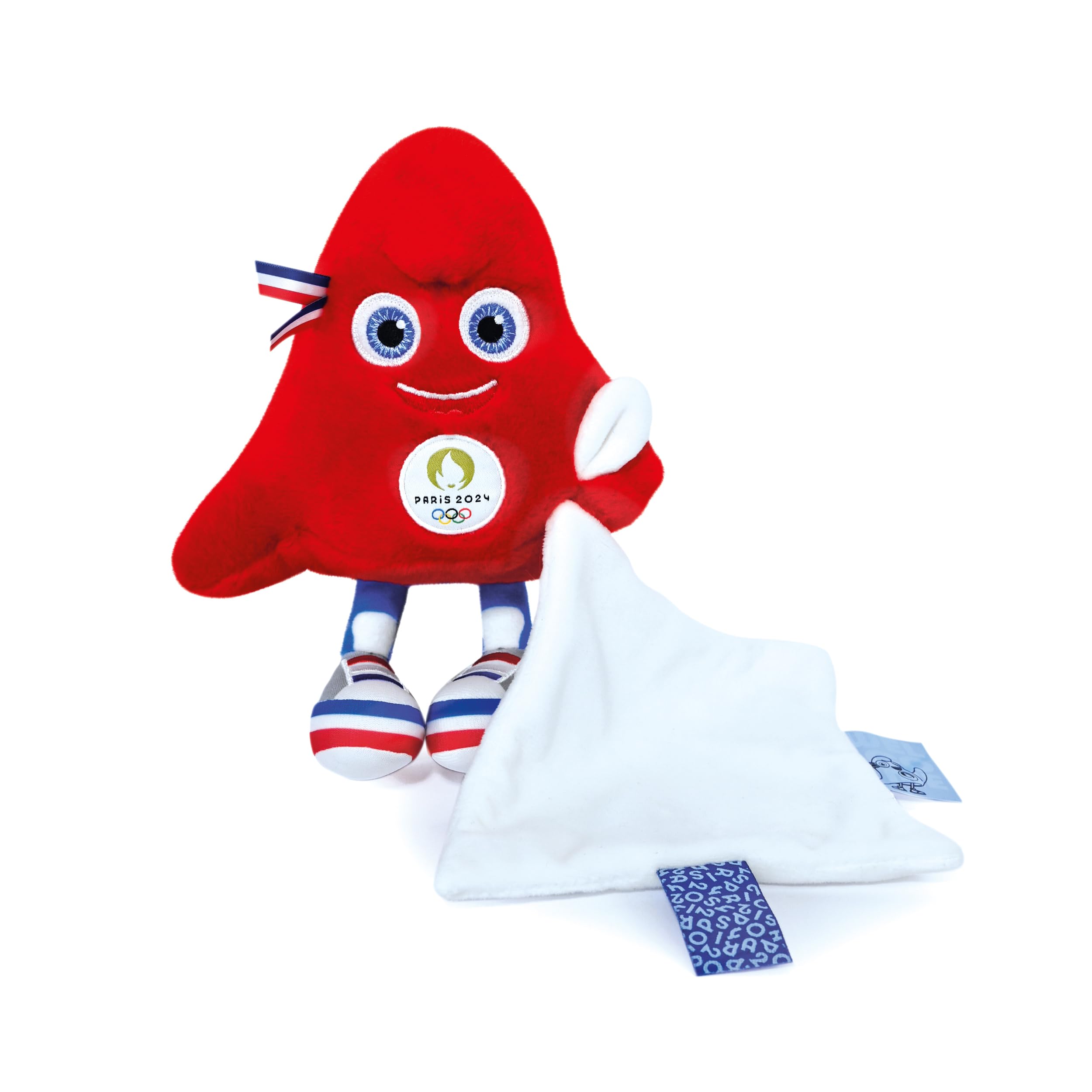 PARIS 2024, Confezione da 4 cannucce fantasia Mascotte M48, prodotto