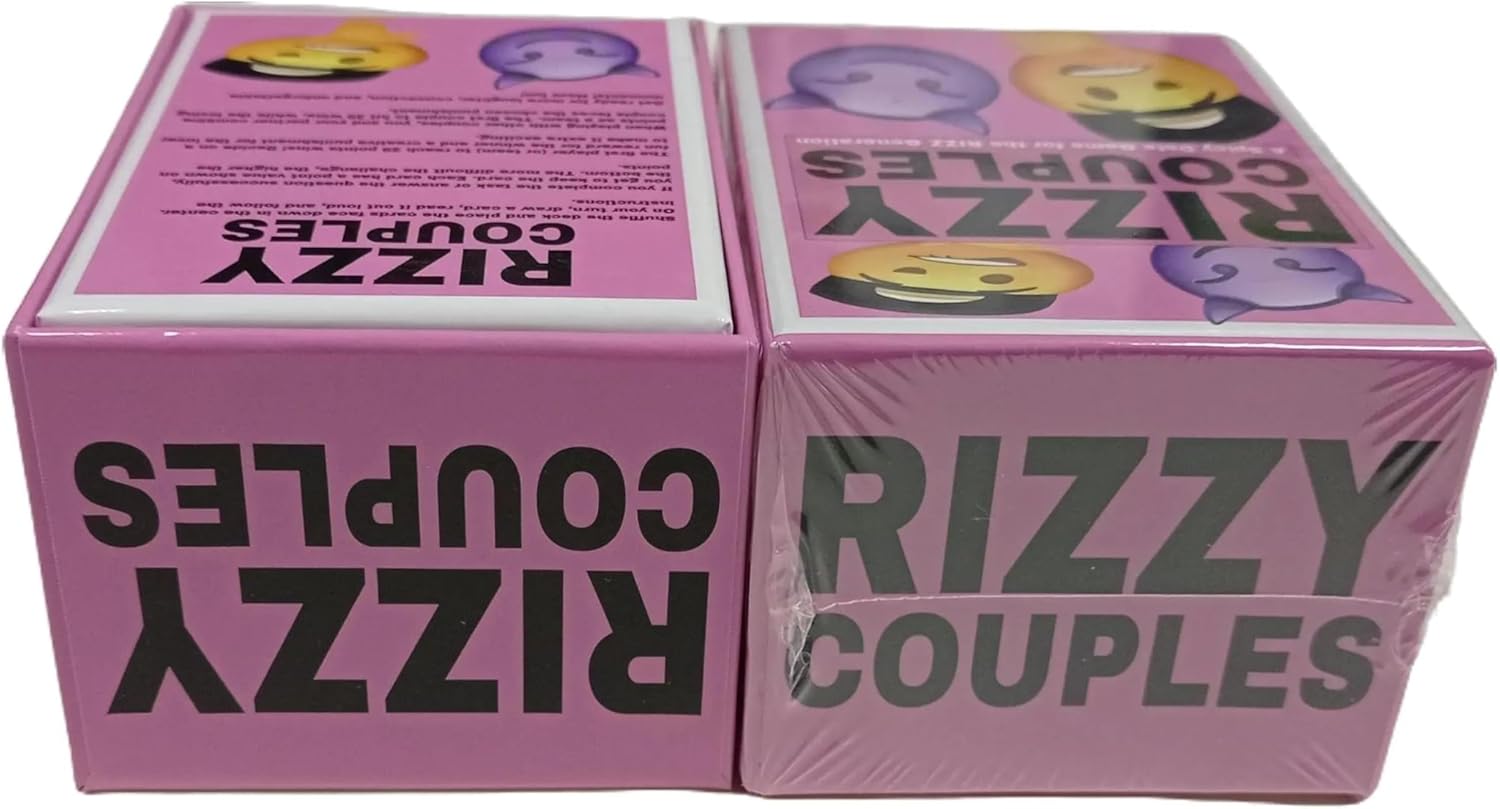 Spicy Date Game RIZZ UP Your Romance - 150 Cards with Challenges, Dares & Creative Rewards for Couples or Groups - Adult Card Game