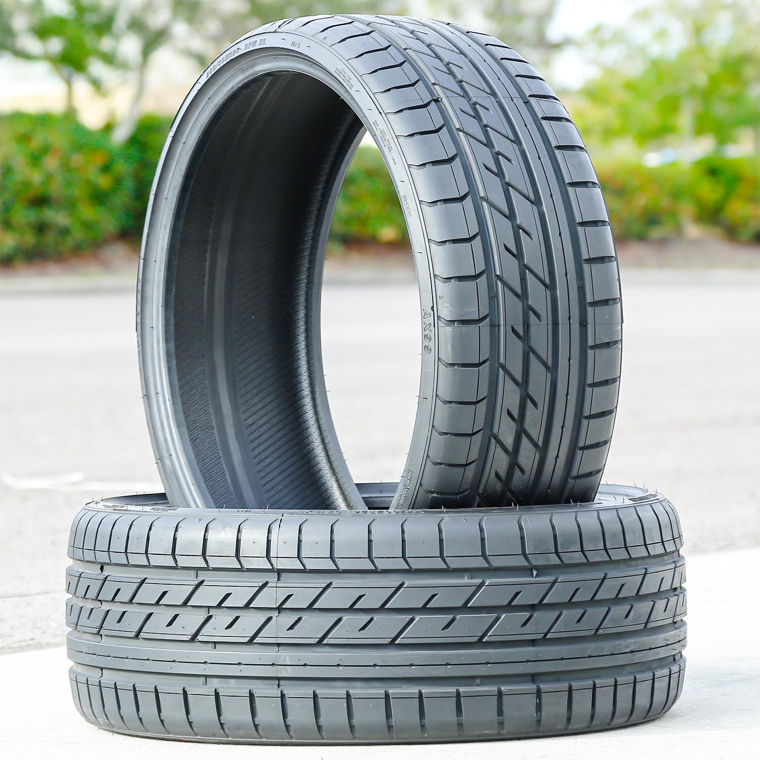 AX-99 All-Season Passenger Car High Performance Radial Tire-255/30R24 255/30ZR24 255/30/24 255/30-24 97W Load Range XL 4-Ply BSW Black Side Wall UTQG 420AA