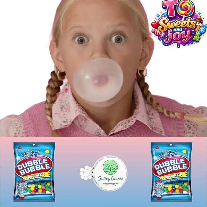 Galley Grove Chicle Sabor Frutas Variadas Pack de 2 Bolsas 9.44 oz miniatura 5