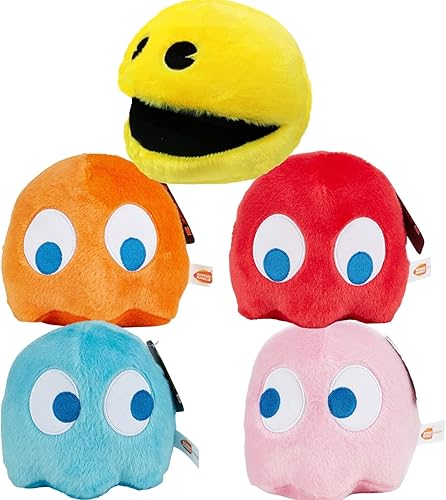 Juguete de peluche Pac de 6 pulgadas, juego de 5 juguetes que se pueden utilizar para decoración de fiestas, animal de peluche suave y cómodo,