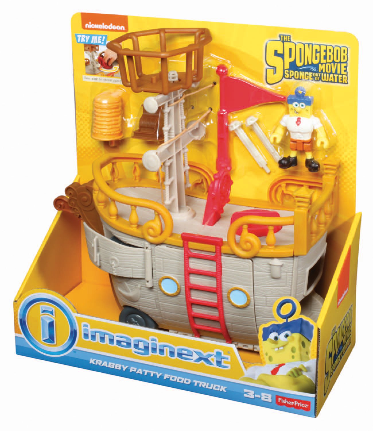 Buy FisherPrice Imaginext Nickelodeon SpongeBob SquarePants Krabby