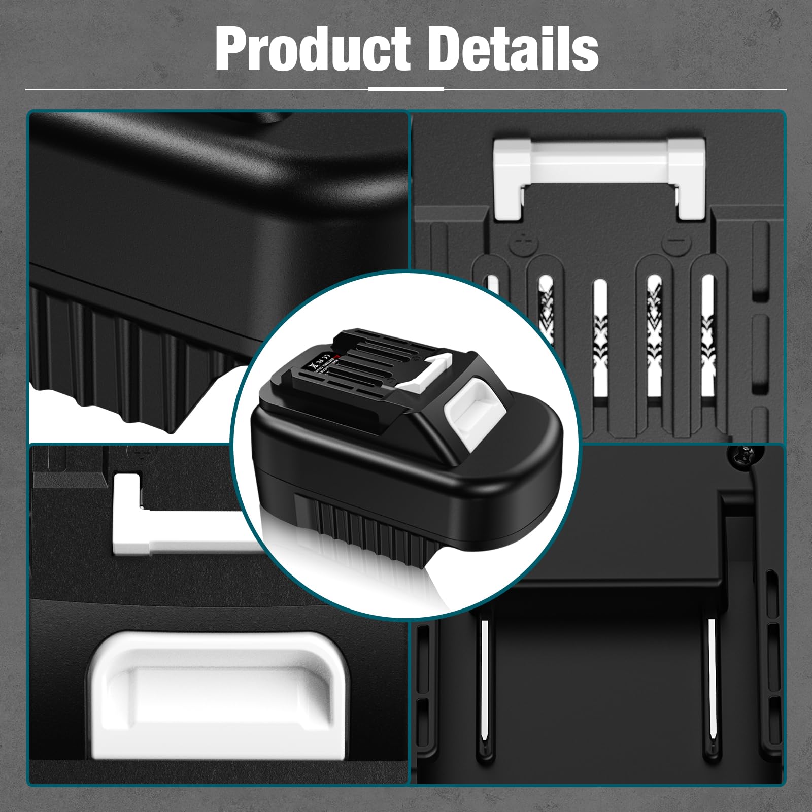 Amazon.com: DEWDYS for Makita 18V to 12V Battery Adapter, Convert