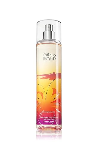 Bath & Body Works Forever Sunshine - Bruma de fragancia fina de 8 onzas (nuevo aspecto)