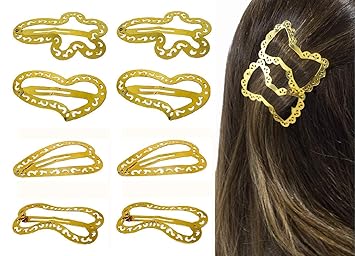 Verbier Metal Section Hair Styling Hair Clips For Girls, Kids