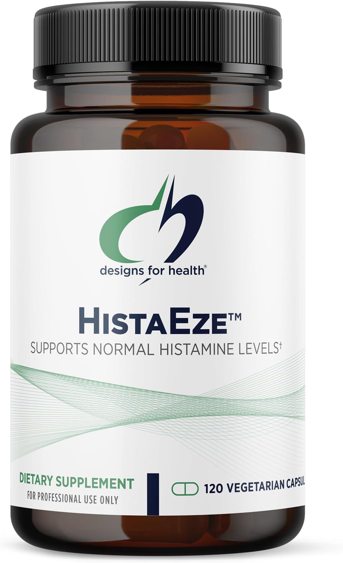 HistaEze - Quercetin with Stinging Nettle Extract, Luteolin + Vitamin C - Designed to Help Promote Normal Histamine Levels - Non-GMO Supplement (120 Capsules)