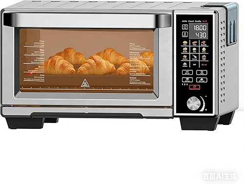Bakers' Oven, horno tostador inteligente 11 en 1 Max XL grande de 30 cuartos de galón con función de vapor, hornos de freidora de aire de encimera