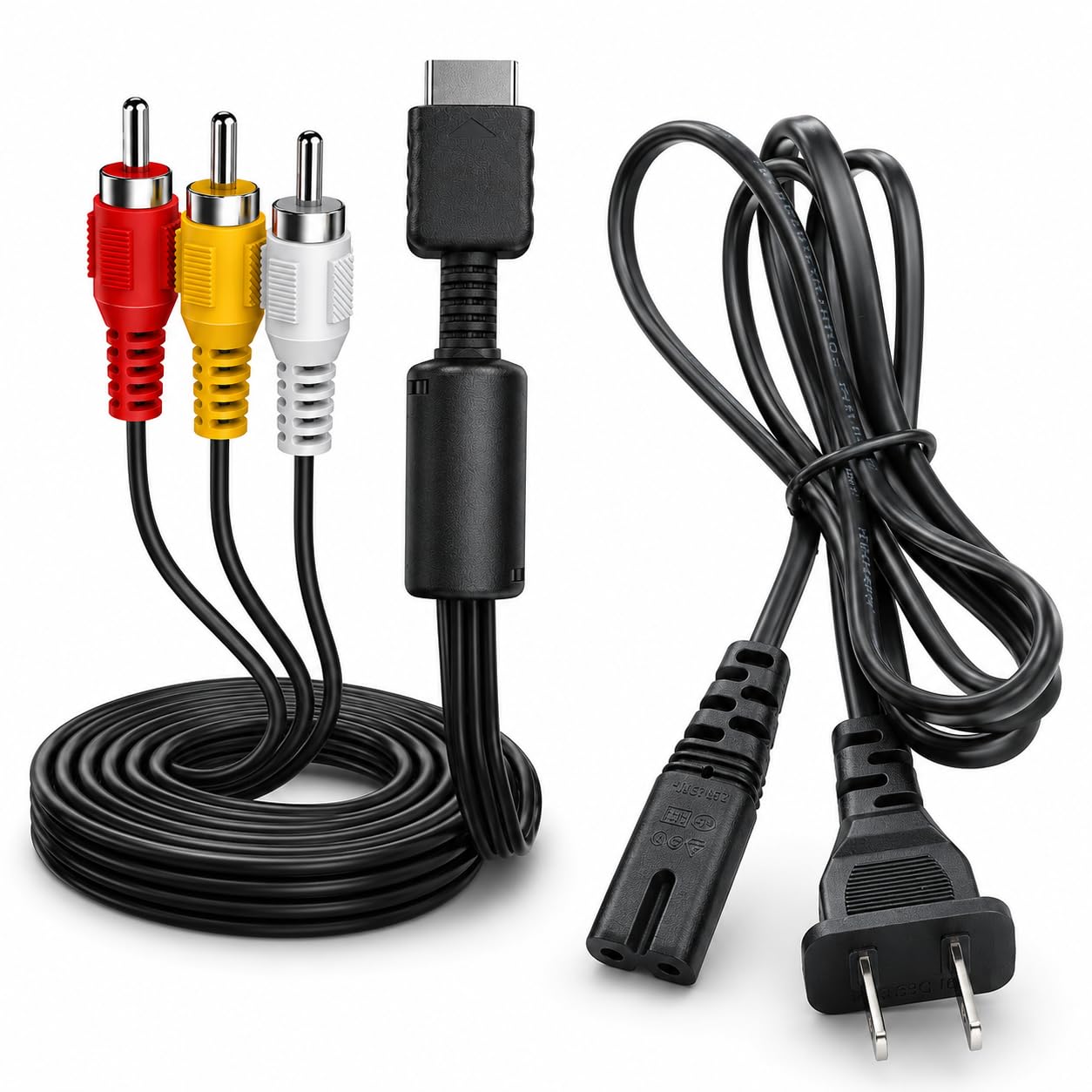 Amazon.com: WirelessFinest Power Supply & AV RCA Cable Bundle for