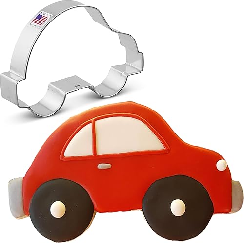 Cortador de galletas pequeño para automóvil de 4.75 pulgadas, fabricado en Estados Unidos por Ann Clark
