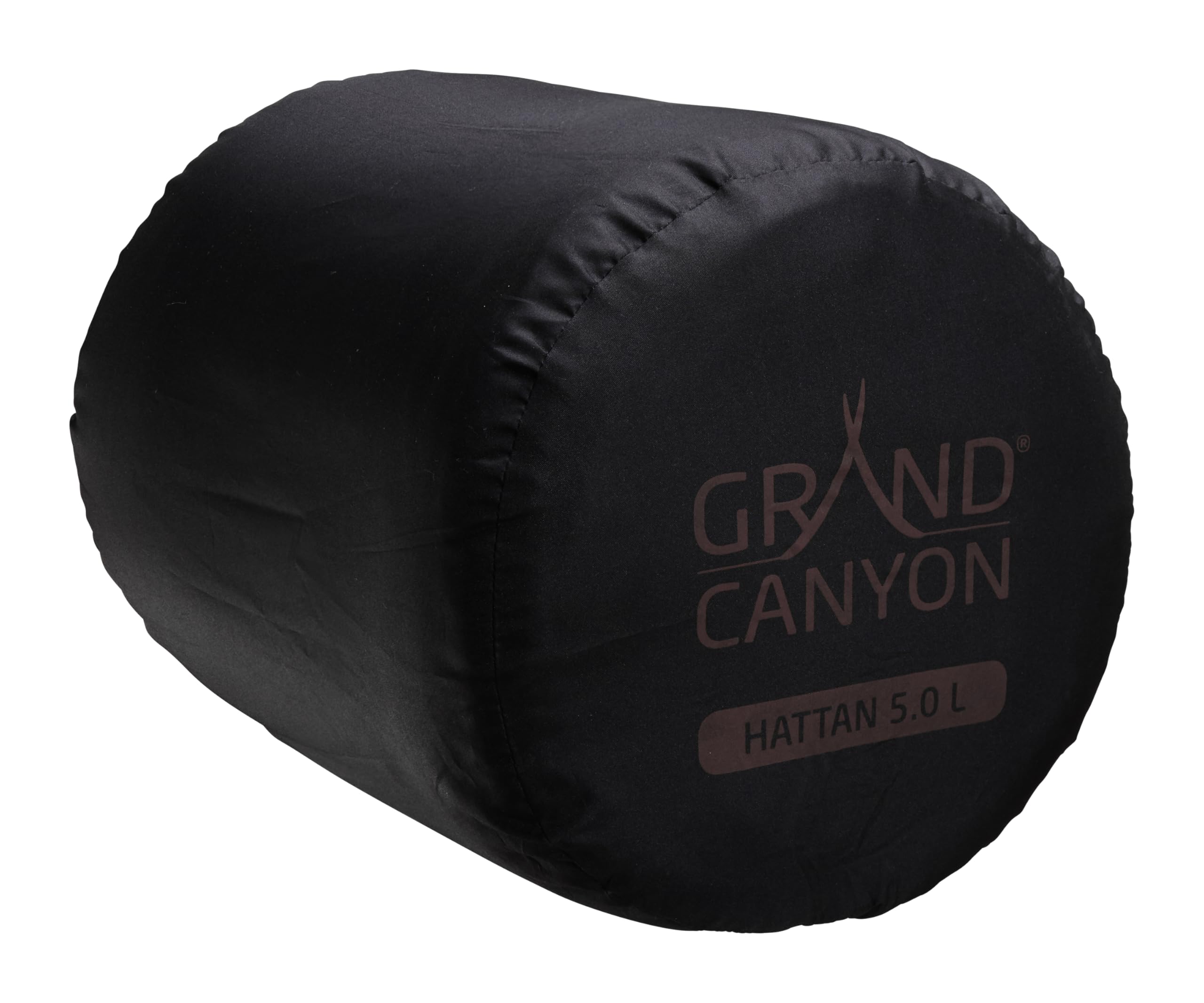 Grand Canyon HATTAN 5.0 L - Materasso da campeggio autogonfiabile, materasso ad aria - 198x63x5,0cm - American Beauty (rosso bordeaux)