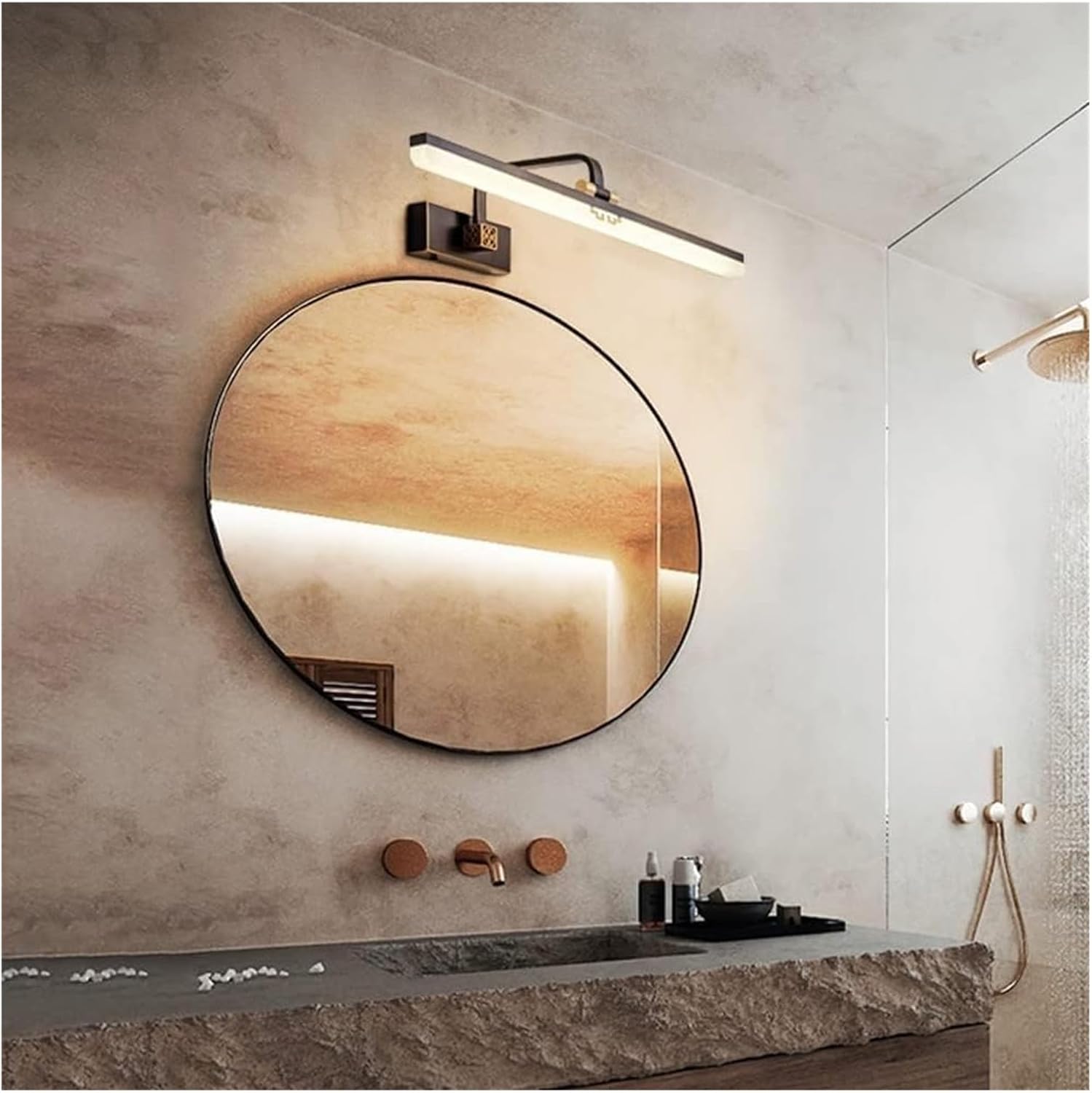 壁掛けランプ 壁付け照明 壁掛けランプ ロングストリップ バスルーム 化粧台 ランプ メイクアップライト LED リニア 化粧台 照