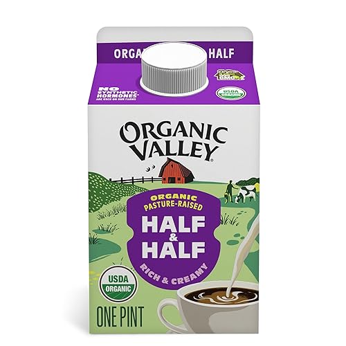 Organic Valley medio y medio, 16 fl oz