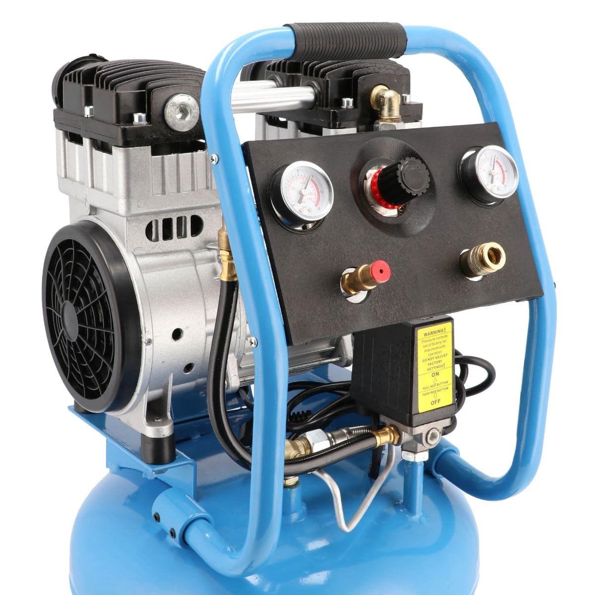 Flüsterkompressor stehend ölfrei LMVO 40-250 8 bar 38L 2 PS/1.5 kW 150 l/min