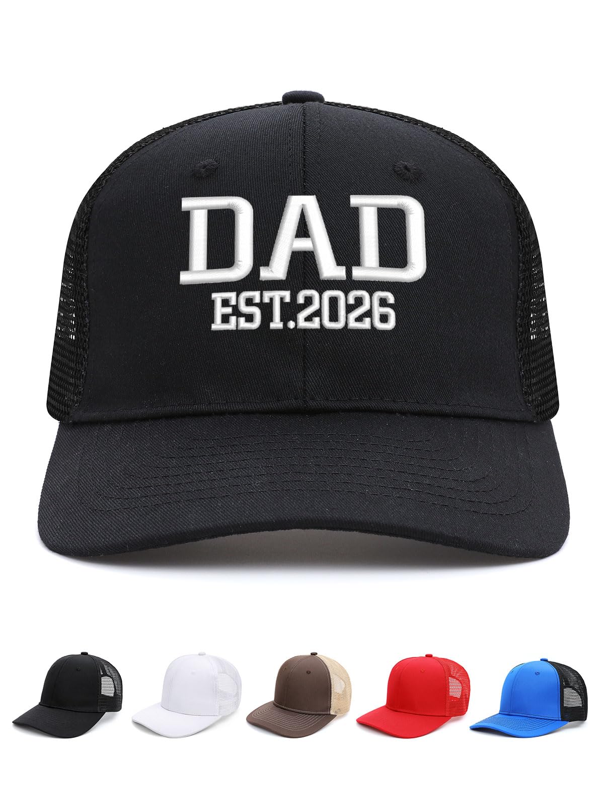 Custom4U Custom Embroidered Baseball Cap Trucker Hat Men Women Text/Logo