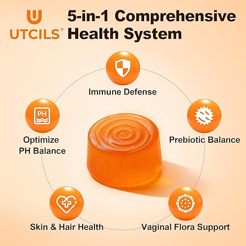 Miniatura 3 de Liposomal Premium - Gomitas de equilibrio femenino, gomitas probióticas avanzadas para mujer con bromelina y arándano PAC, triple objetivo para el