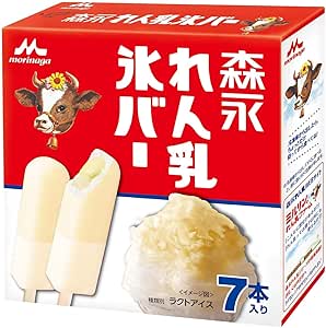 森永乳業 森永れん乳氷バー 50ml×7本×8個