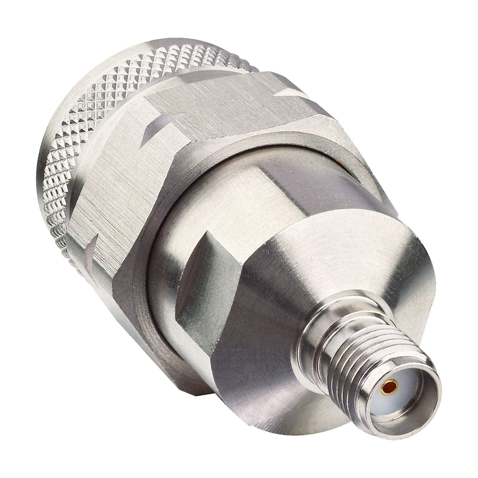 Mild Steel N Male To N Female Adapter, For Industrial Automation, Silver At ₹ 9/piece In New Delhi - Foto 9